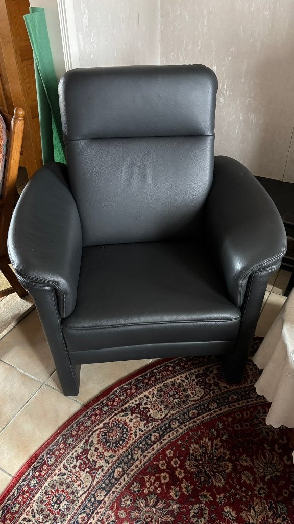 Set 3 leren Sirius zetels, Ophalen, 150 tot 200 cm, Driepersoons, Zo goed als nieuw
