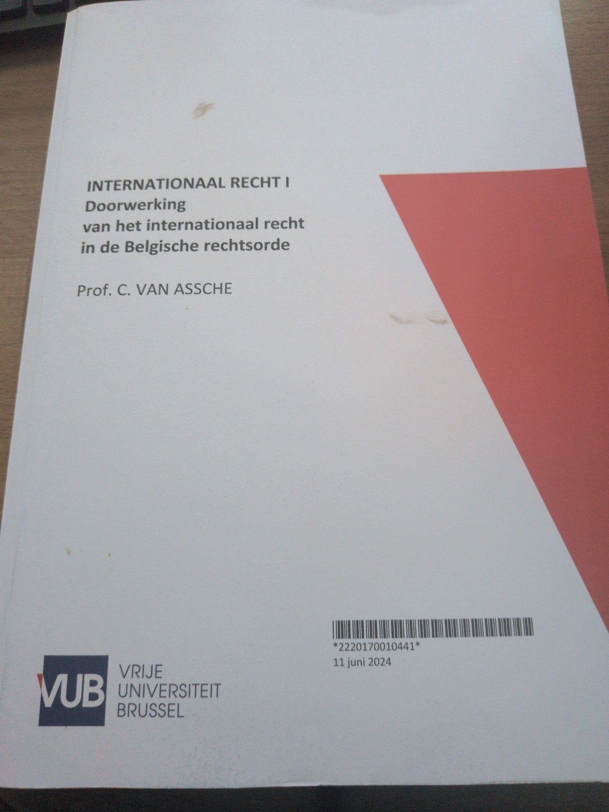 internationaal recht I, Ophalen of Verzenden, Gelezen