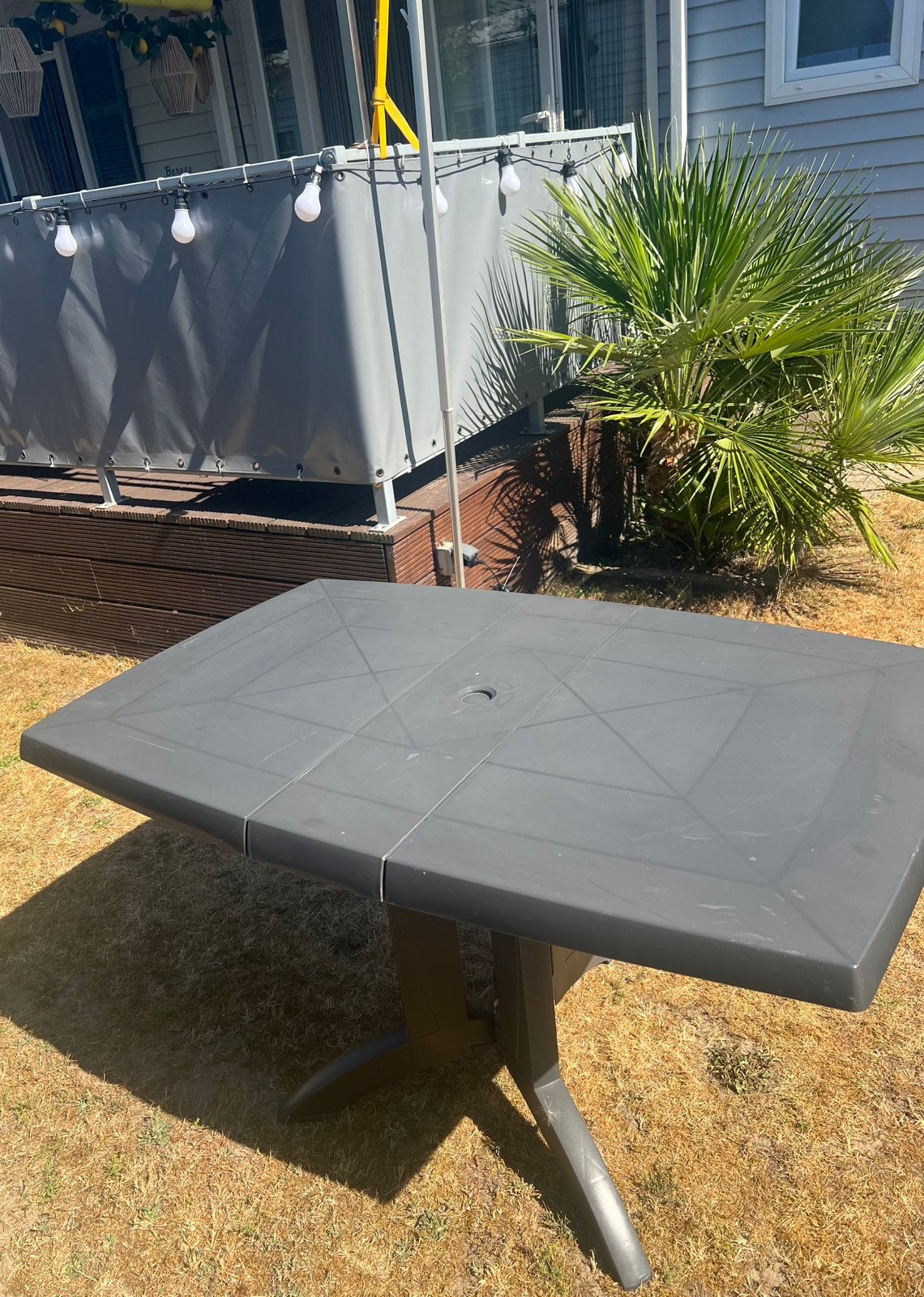 Te koop klaptafel voor terras, Tuin en Terras, Ophalen, Zo goed als nieuw