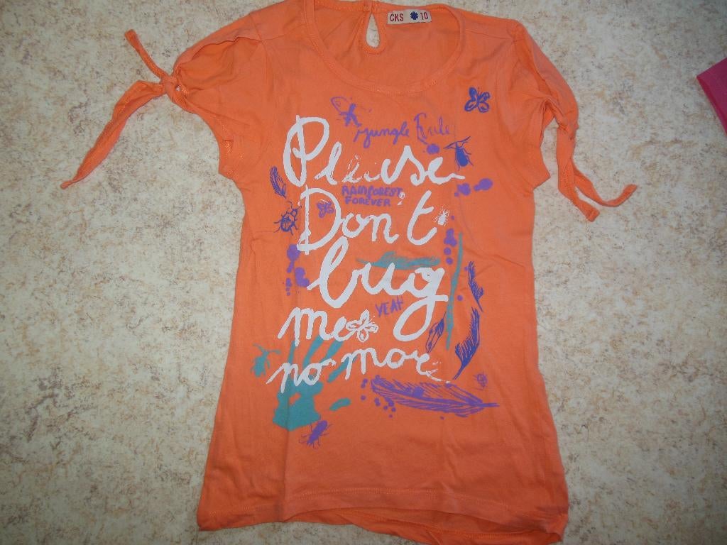 t-shirt CKS 10j, Kinderen en Baby's, Kinderkleding | Maat 140, Ophalen of Verzenden, Cks, Meisje, Shirt of Longsleeve