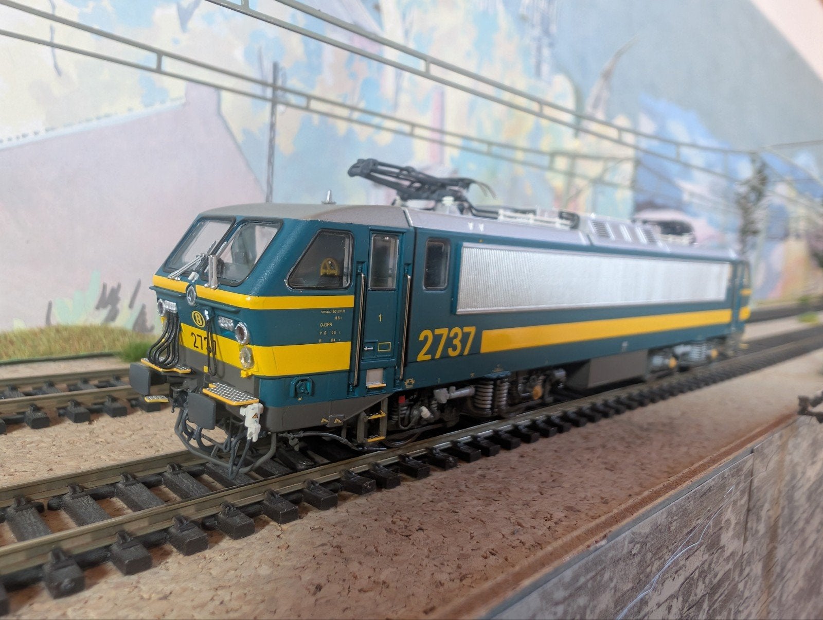 NMBS SNCB | Lsmodels HLE 2737 | DC Analoog | In ovp, Hobby en Vrije tijd, Overige merken, Nieuw, Ophalen of Verzenden, Analoog