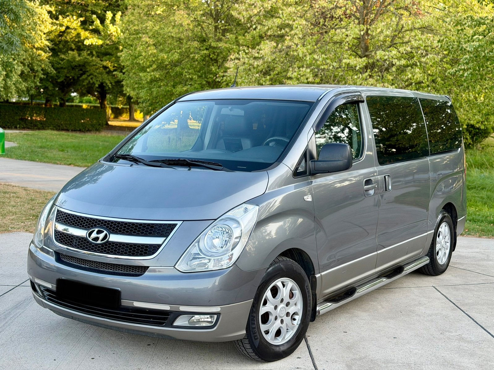 Hyundai h-1 dubbel-cabine 6plaats 2.5crdi GEKEURD VVK, Auto's, Bedrijf, Diesel, Te koop, Hyundai