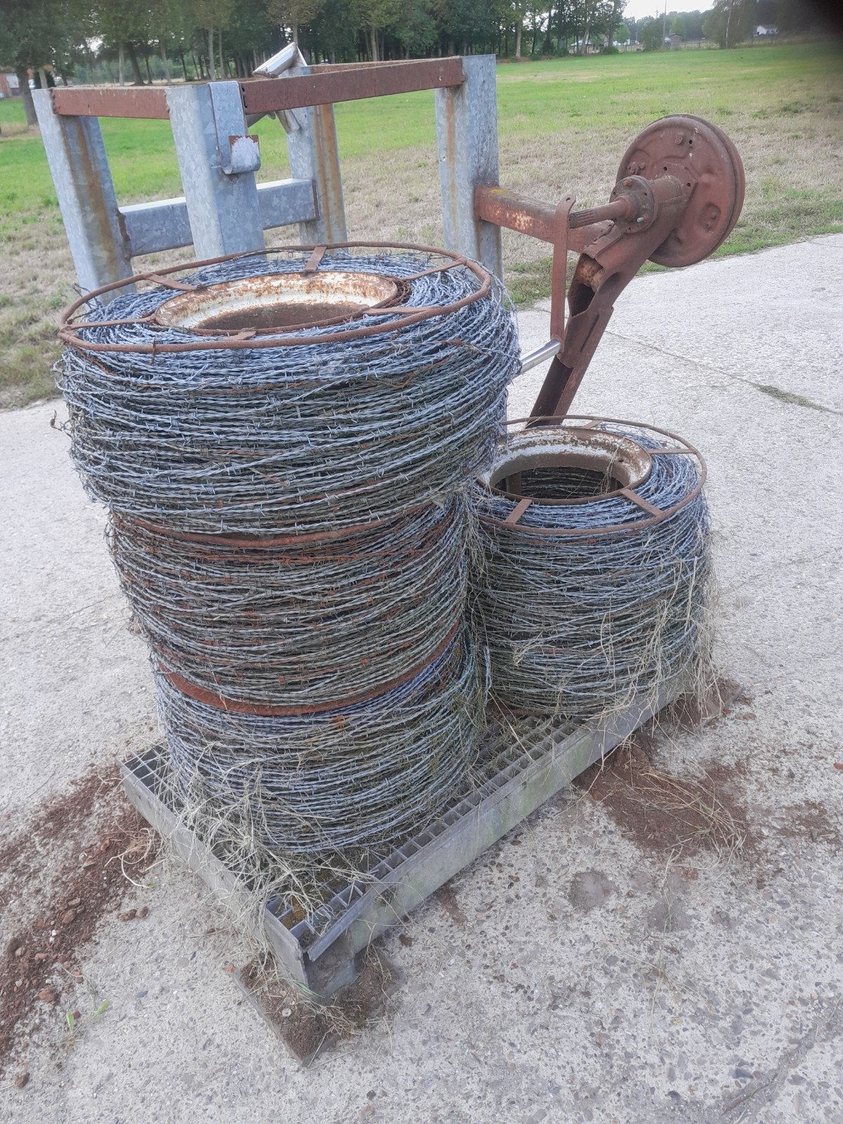 toestel prikkeldraad