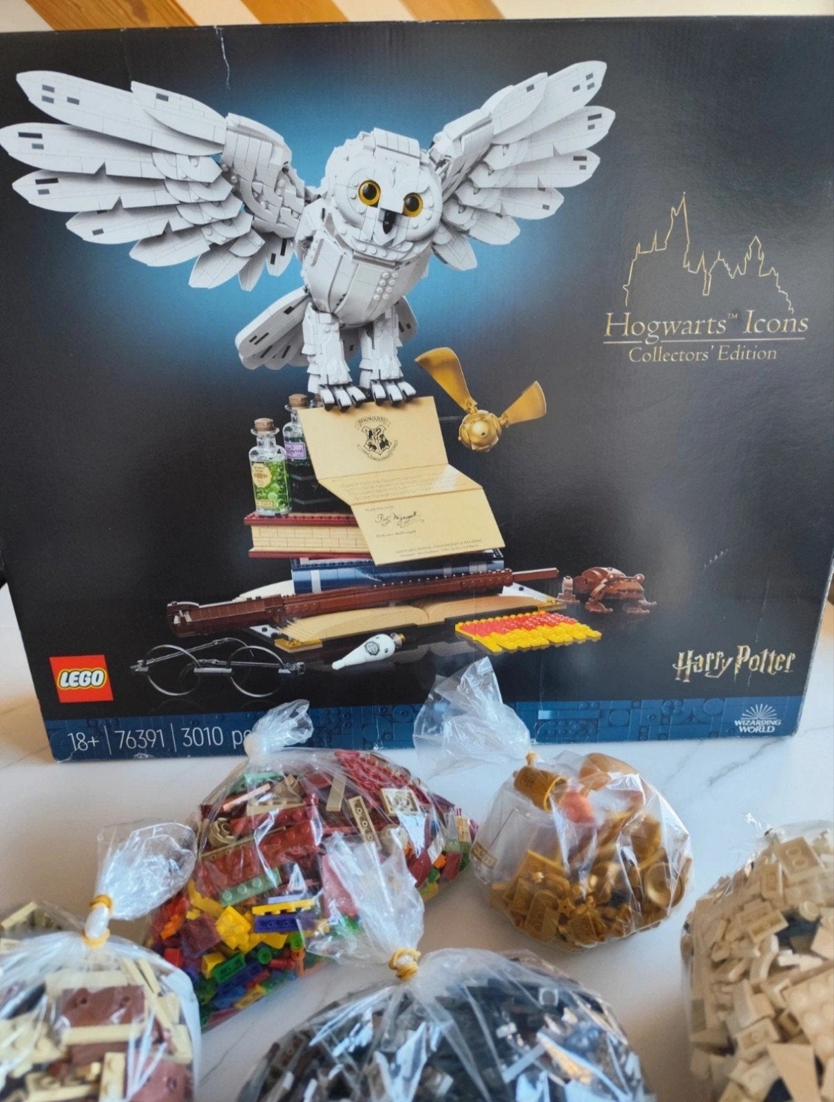 LEGO Harry Potter Icônes de Poudlard - Objets à collectionne, Enlèvement ou Envoi, Lego, Ensemble complet, Harry Potter