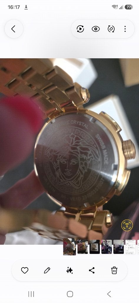 Horloge, Handtassen en Accessoires, Horloges | Heren, Polshorloge, Nieuw, Goud, Goud