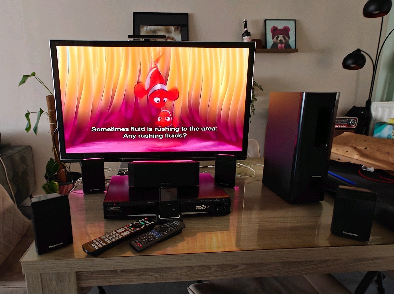 Panasonic Tv en Surround systeem Viera link, Audio, Tv en Foto, Ophalen, Gebruikt, Panasonic