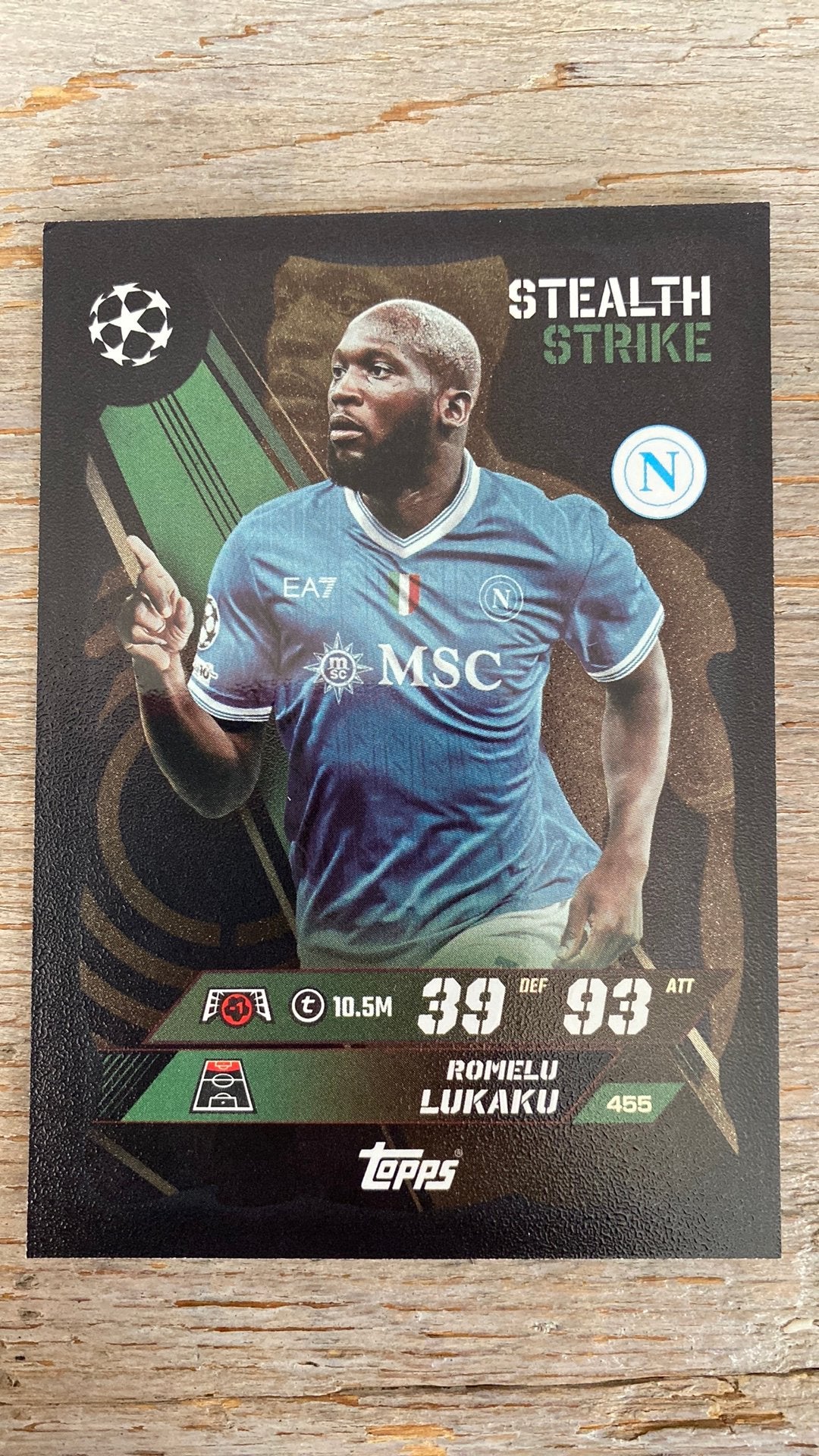 Stealth Strike romelu lukaku Topps Match attax n 455, Enlèvement ou Envoi, Comme neuf