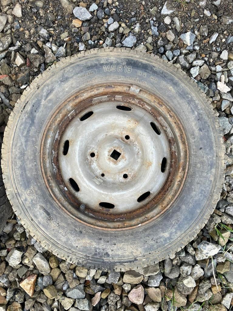 Roues Citroen 2cv, Pneus et Jantes, Pneus hiver, 145 mm, Véhicule de tourisme