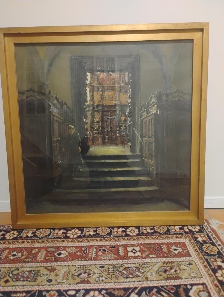 schilderij leo engels, Antiek en Kunst, Ophalen of Verzenden