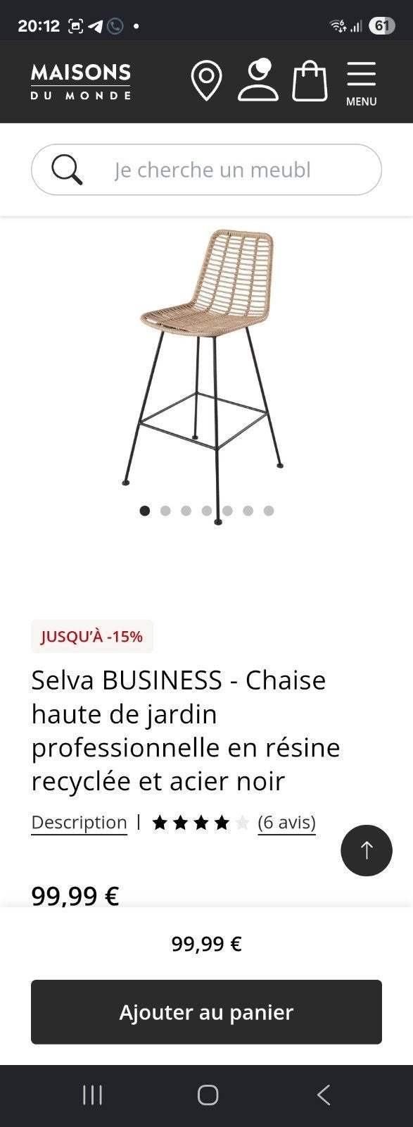 2 cheses  à vendre, Maison & Meubles, Enlèvement