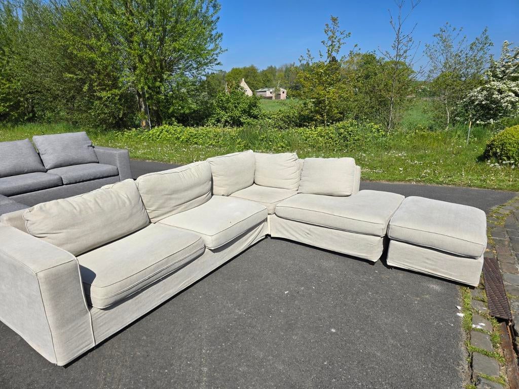 Salon complet avec coin salon Flexform, Enlèvement, Tissus