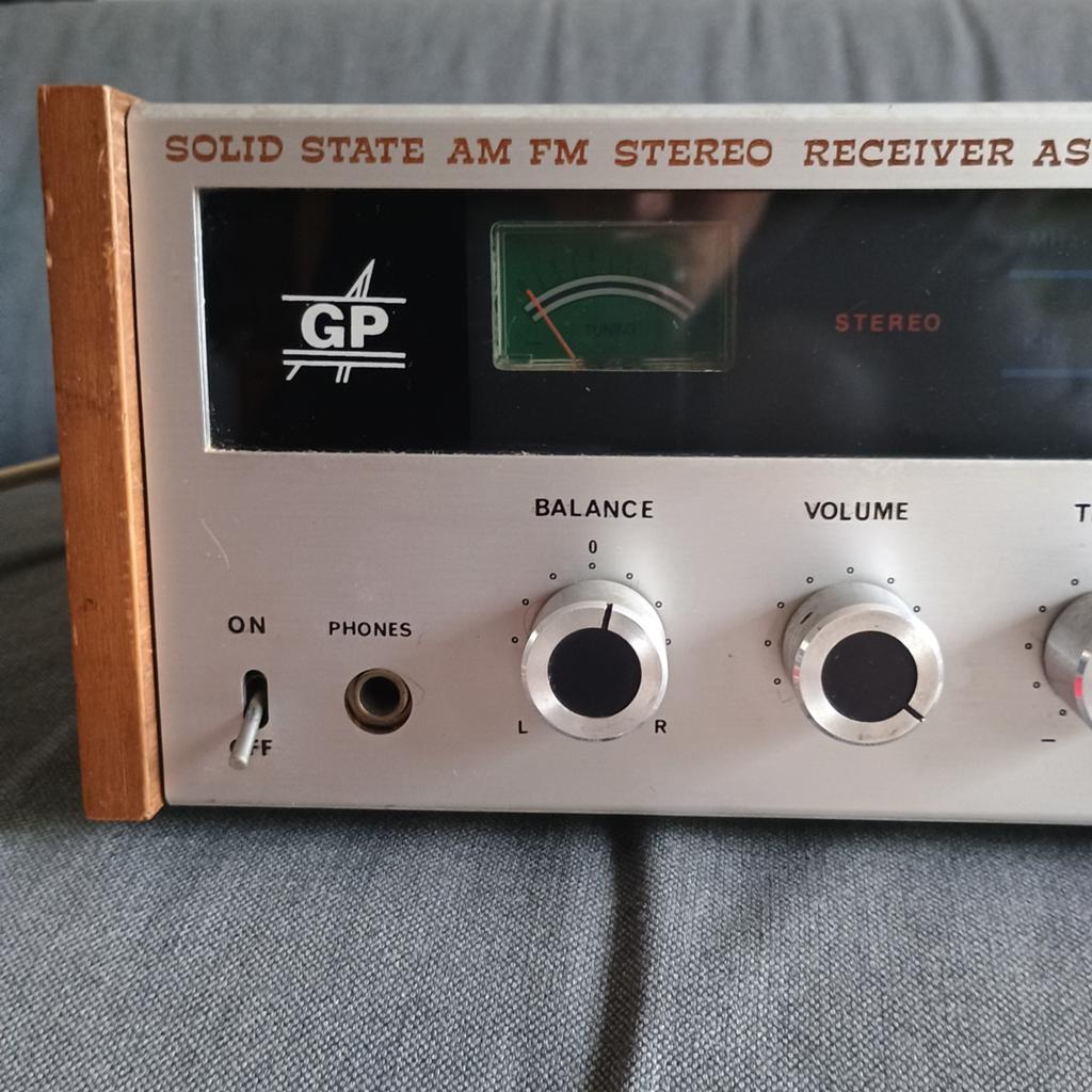 GP solid state AM FM stéréo receiver AST 242, Ophalen of Verzenden, Stereo