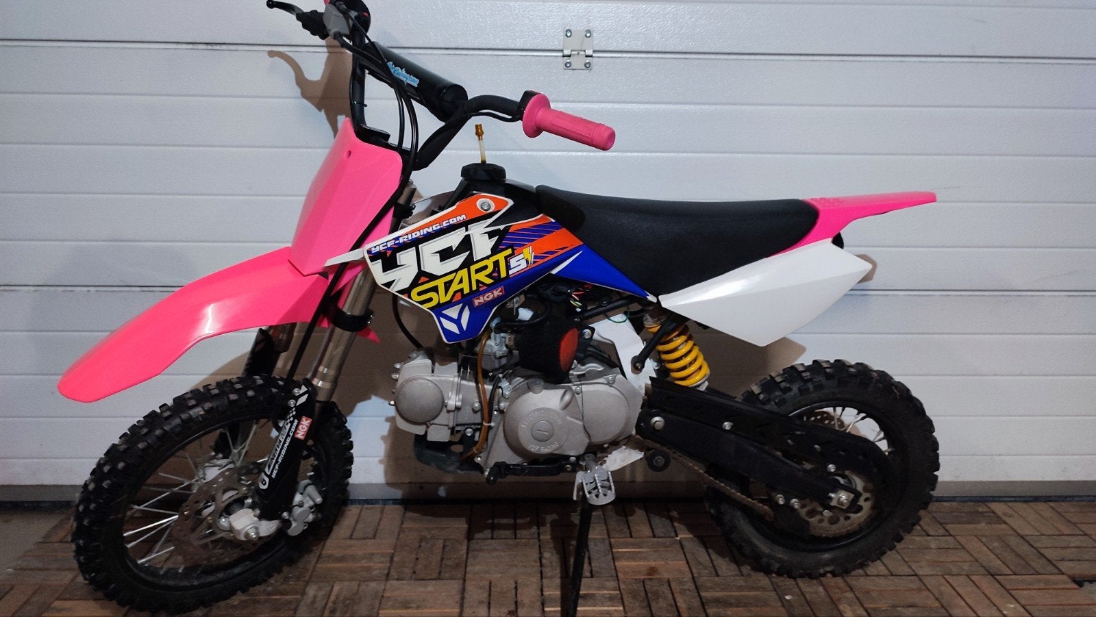 YCF 125 SE (elektrische starter+kick), Ophalen, 125 cc, Zo goed als nieuw, Dirtbike