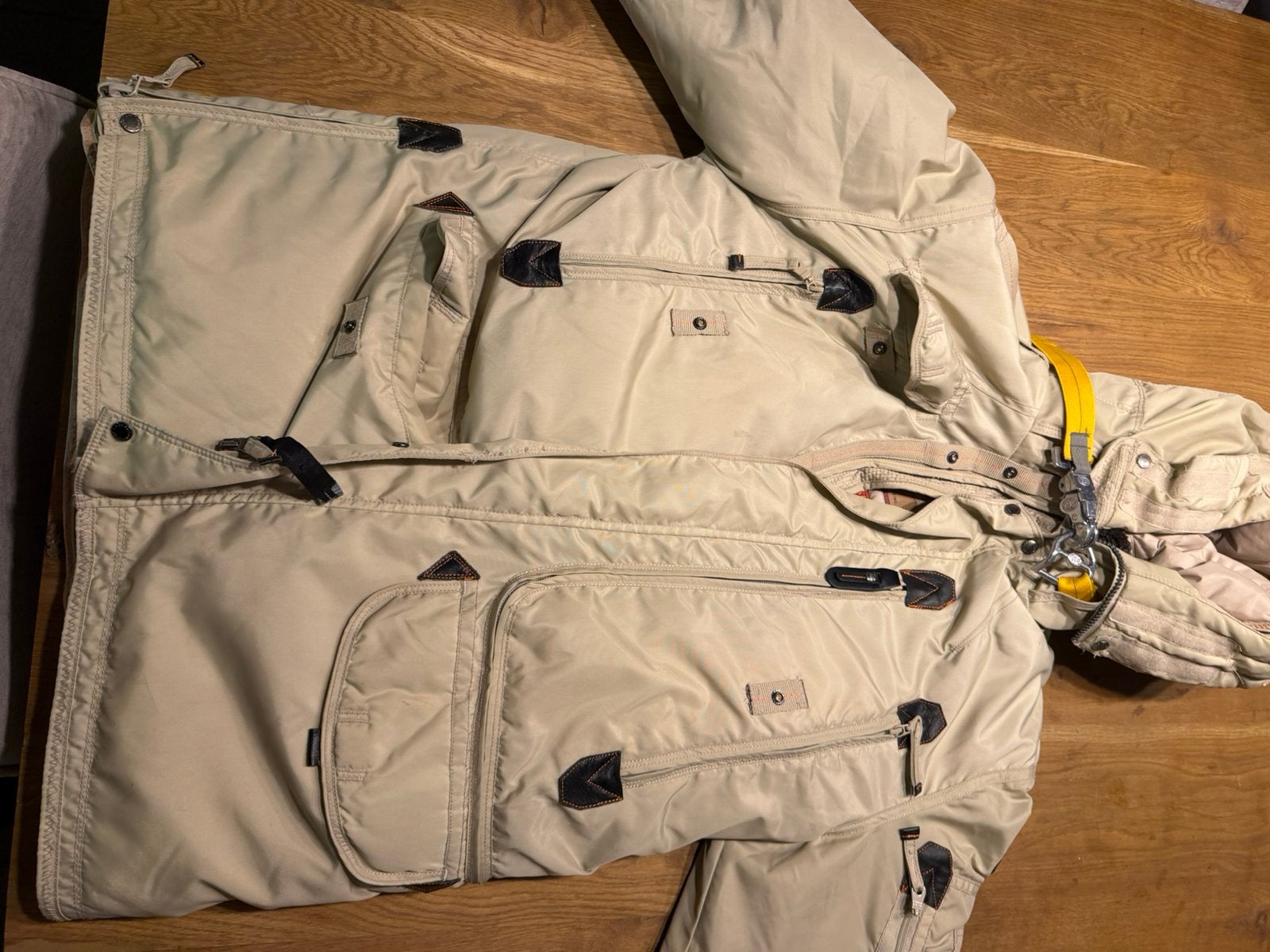 Parajumpers winterjas, Kleding | Heren, Jassen | Winter, Ophalen of Verzenden, Zo goed als nieuw, Overige maten, Beige