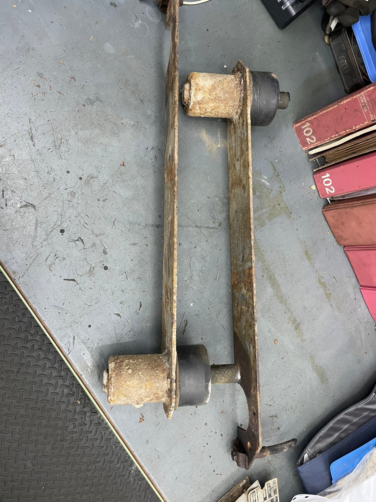 Veerplaten audi 60/f103, Ophalen of Verzenden, Audi