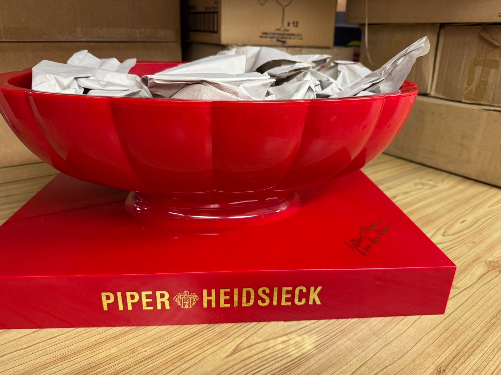Seau à champagne Piper-Heidsieck XL Nouveau, Enlèvement ou Envoi, Neuf