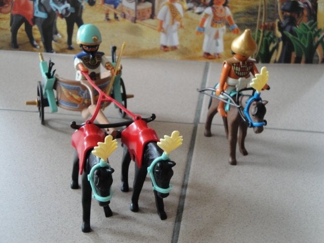 Playmobil Egypt - Egyptische tank, Ophalen of Verzenden, Zo goed als nieuw