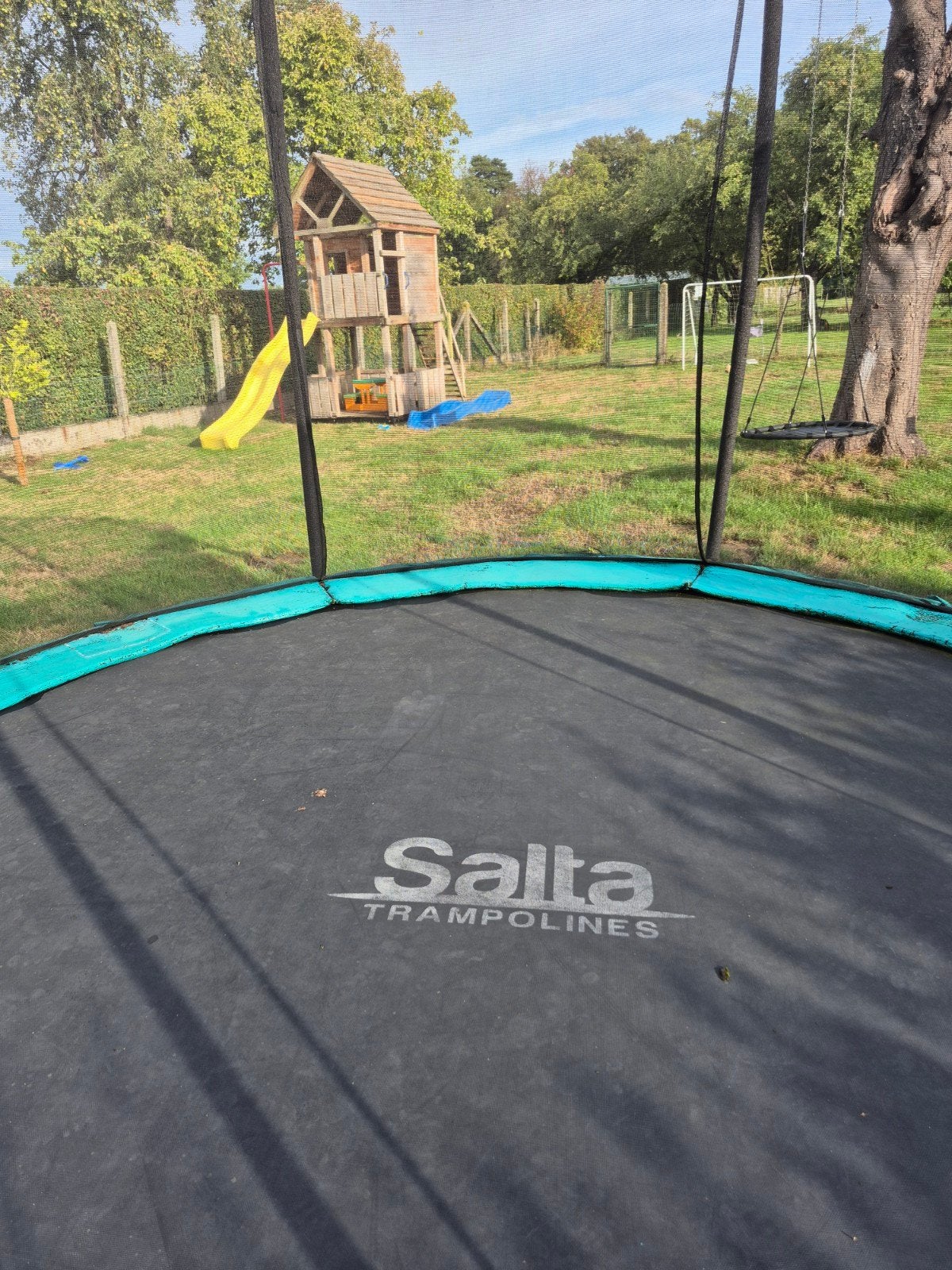 Trampoline Salta - diameter 366cm, Ophalen, Gebruikt
