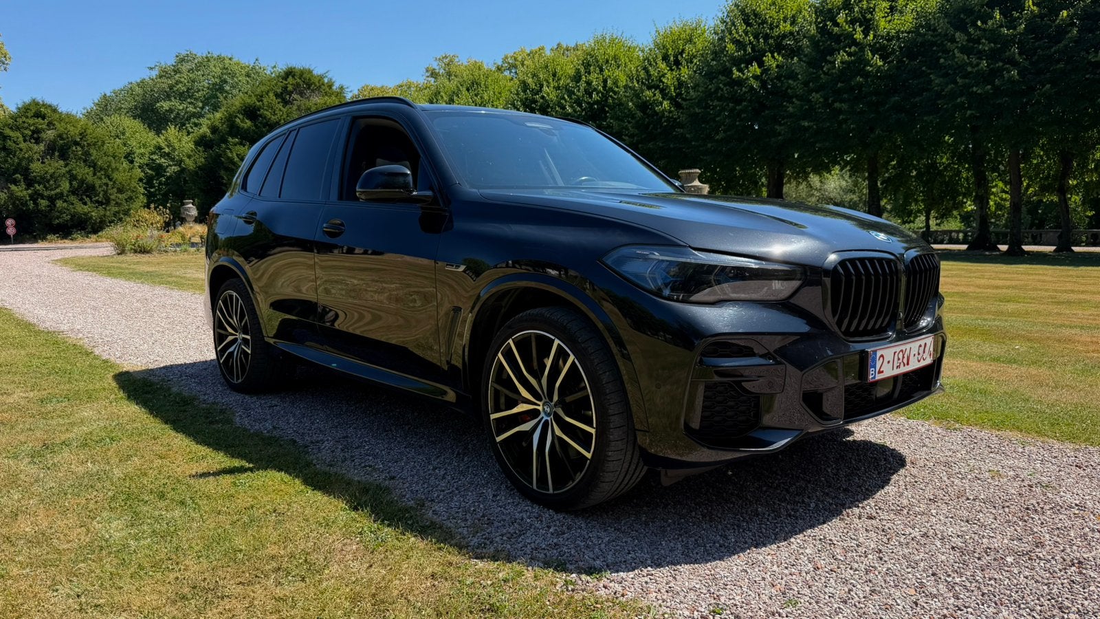 BMW X5 Xdrive 45e (FULL OPTION) 2022, Auto's, BMW, Automaat, Dealer onderhouden, Zwart, Leder