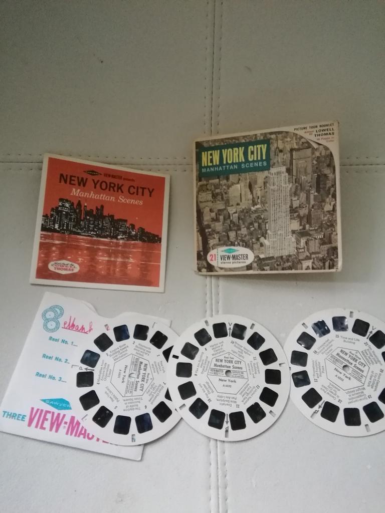 Viewmaster view-master new york city Manhattan vintage, Enlèvement ou Envoi