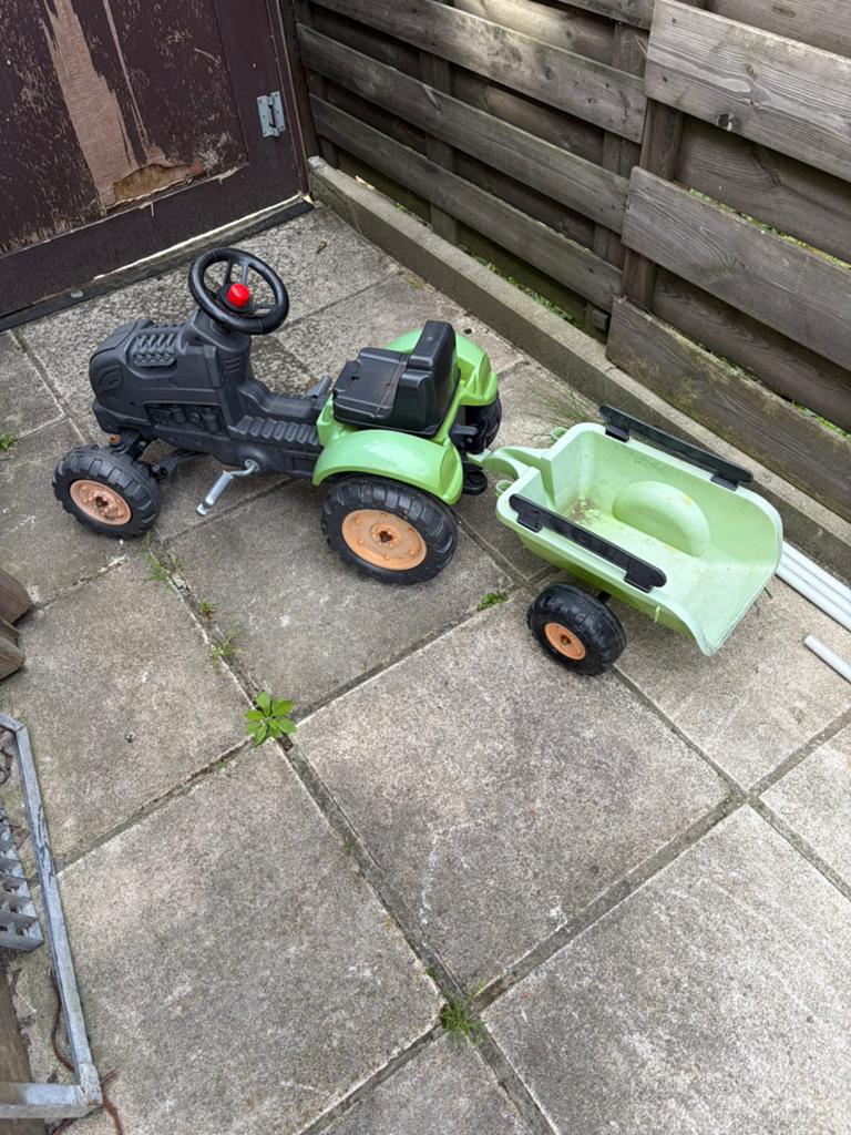 Traktor, Kinderen en Baby's, Speelgoed | Buiten | Skelters, Ophalen, Zo goed als nieuw