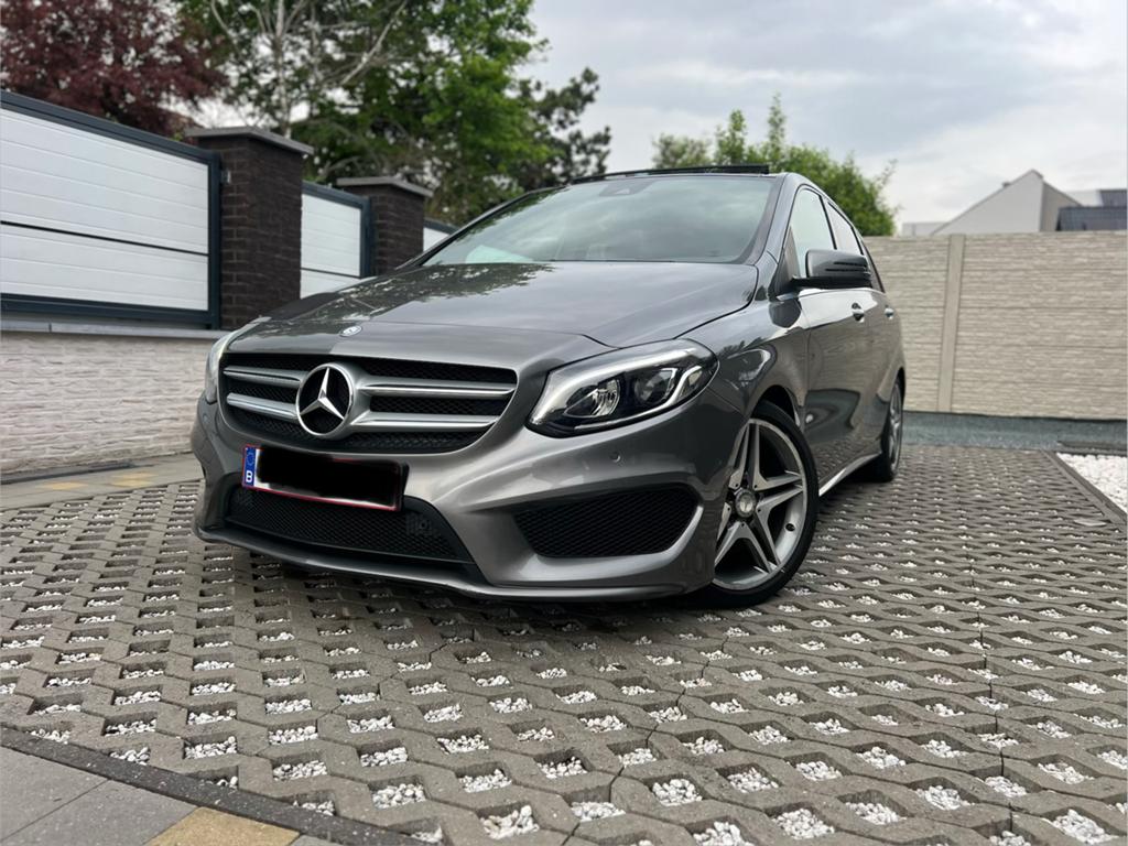Mercedes B220CDi Amg Pack Automatique 1er propriétaire, Autos, Cuir, Argent ou Gris, Achat, Euro 6