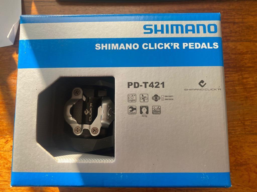 Shimano PDT 421 pedales, Enlèvement ou Envoi, Neuf, Pédalier ou Pédales, Shimano