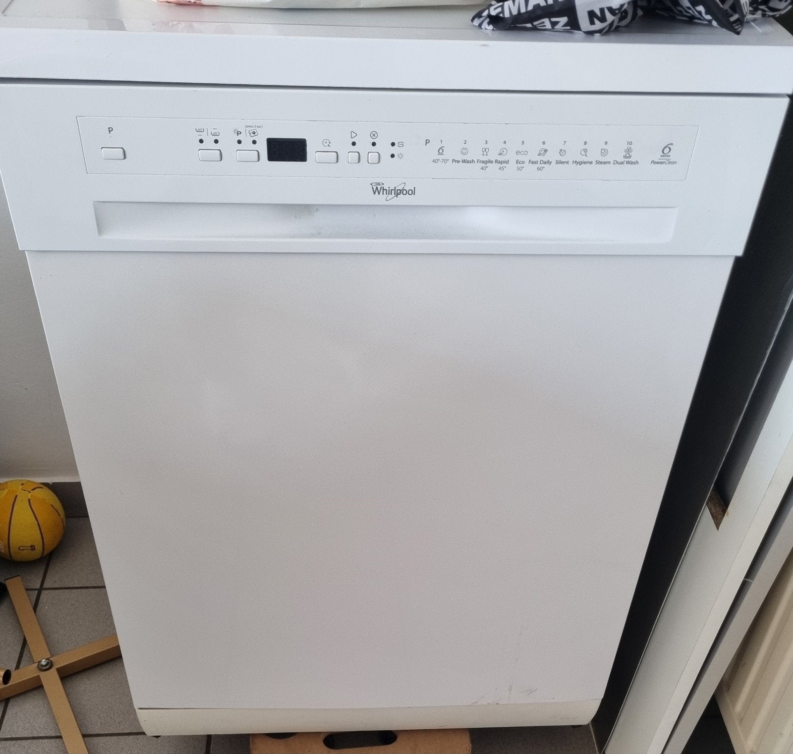 Lave vaiselle whirlpool adp8797 A++, Enlèvement