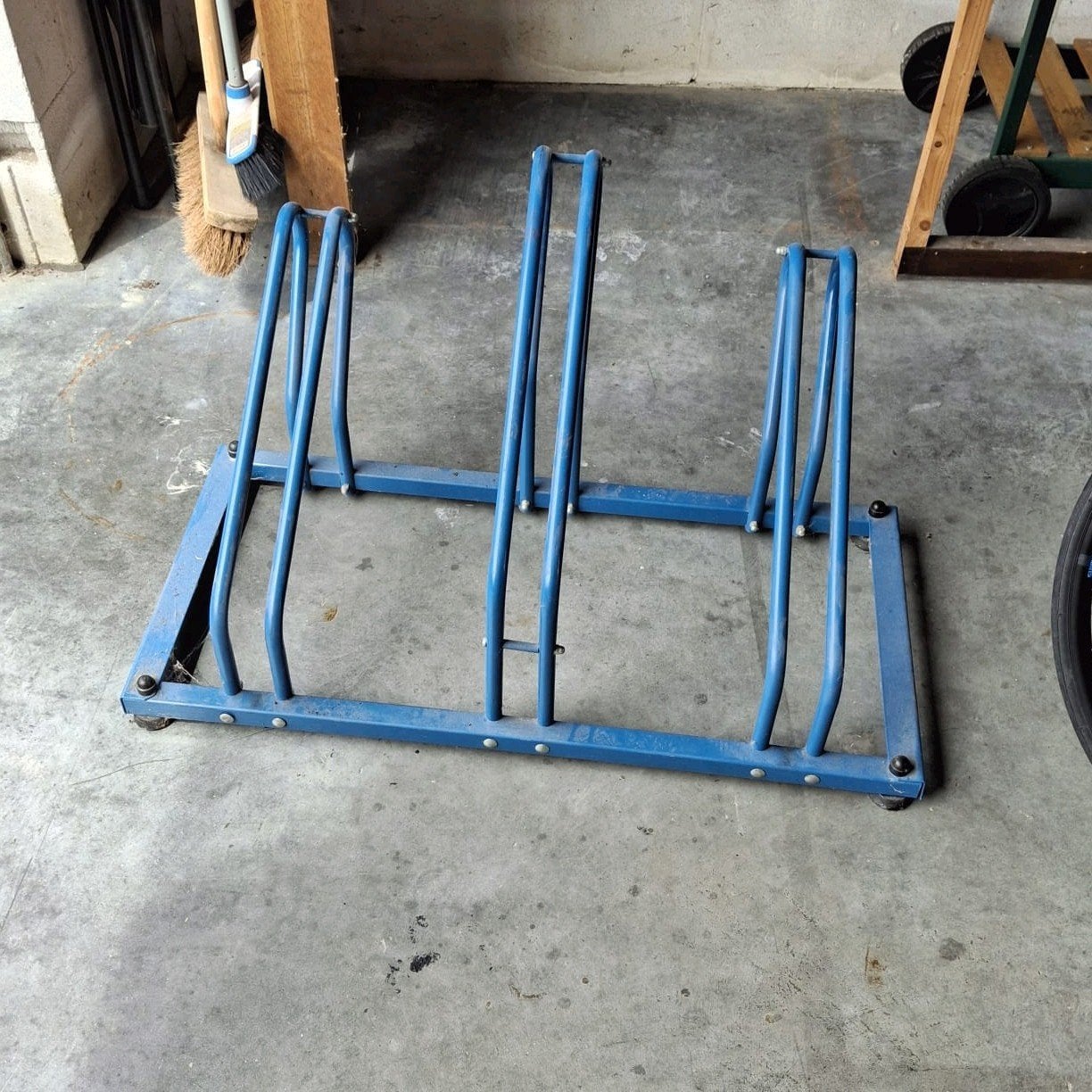 Fietsrek, Ophalen