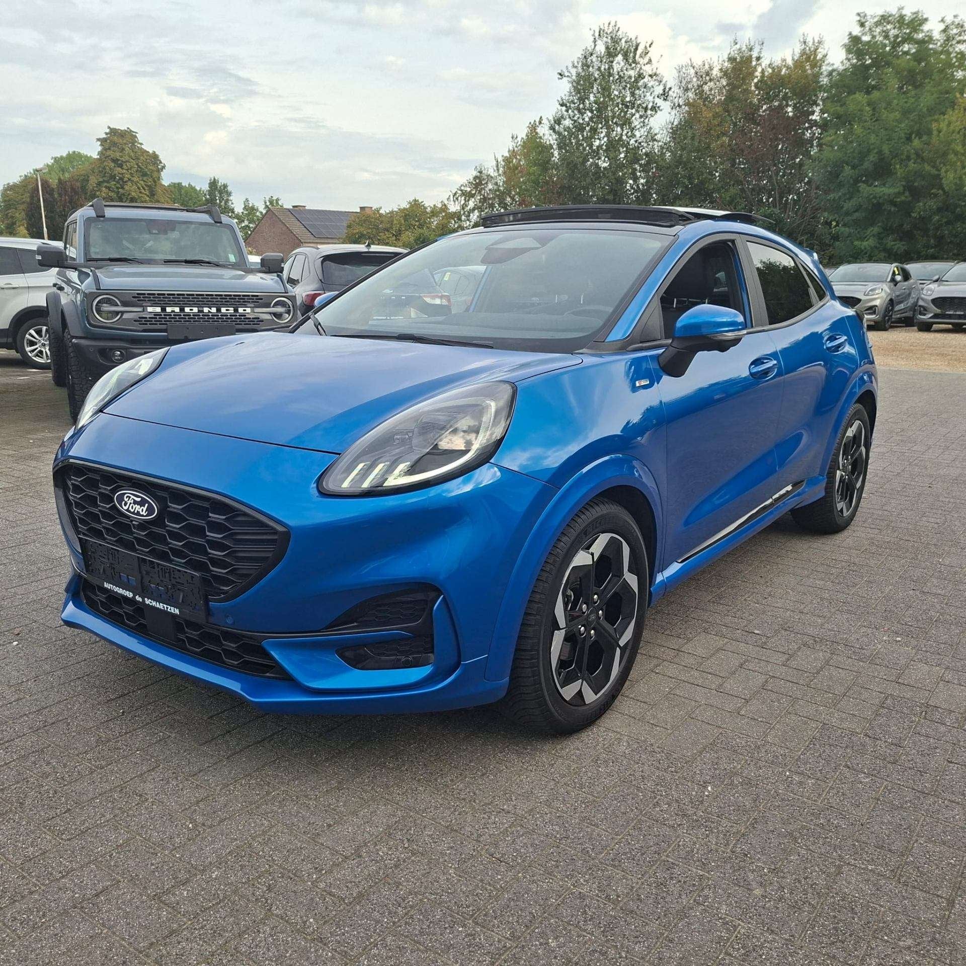 Ford Puma ST - Line X MHEV / 155PK / trekhaak (automatique), Euro 6, Noir, 5 places, 999 cm³