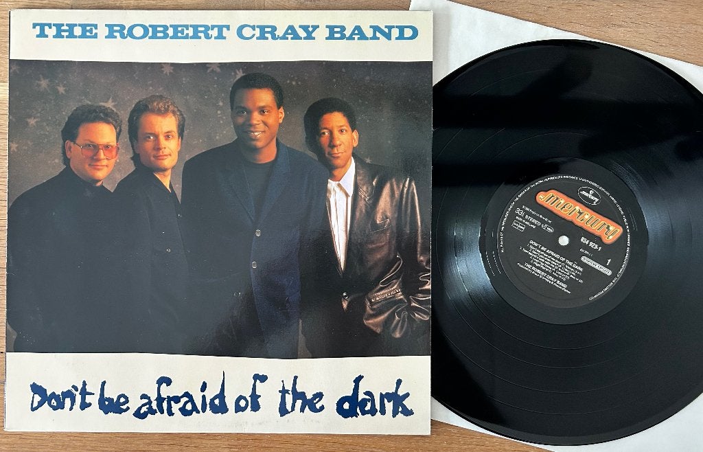 ROBERT CRAY BAND - Don't be afraid of the dark ( LP; NMINT ), CD & DVD, Pressage original, Enlèvement ou Envoi, Comme neuf, Blues