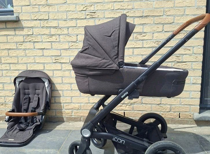 Kinderwagen Mutsy, Gebruikt, Verstelbare duwstang, Mutsy, Ophalen
