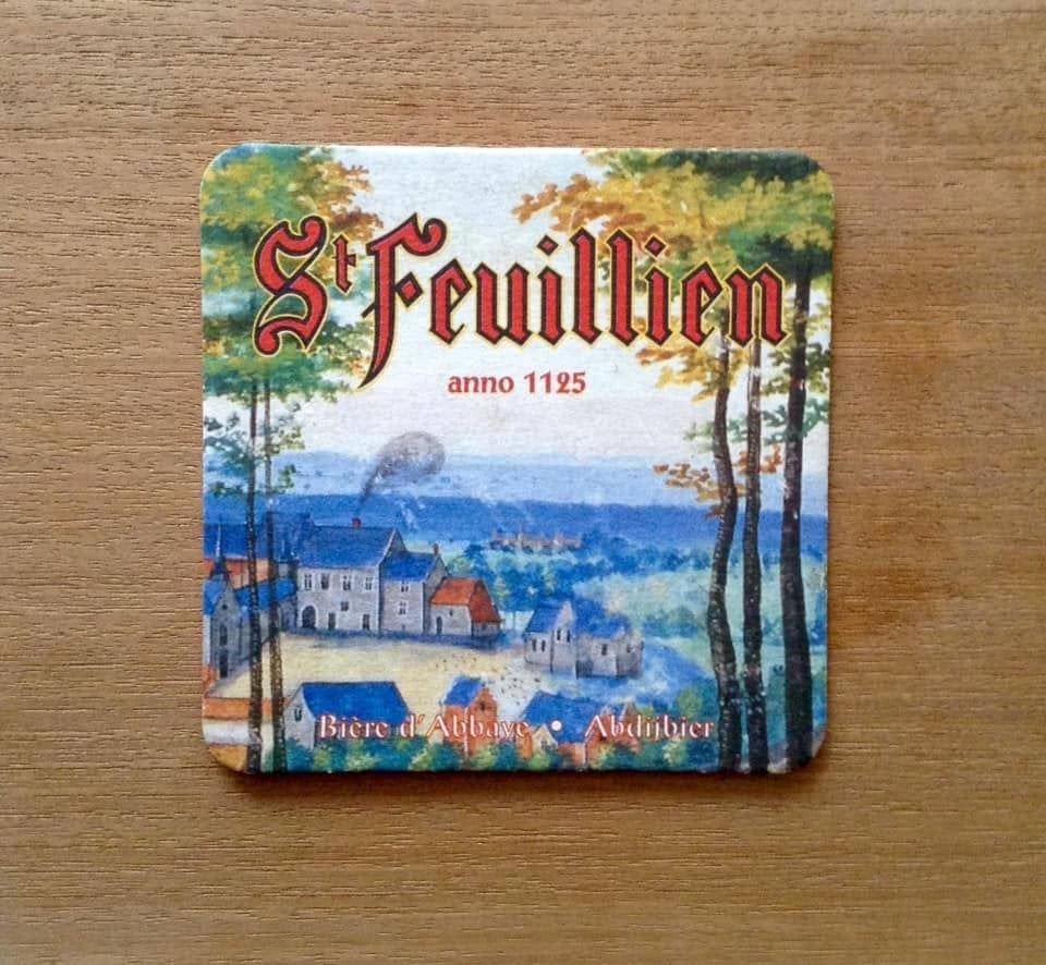 St-Feuillien bierviltje, Verzamelen, Ophalen of Verzenden, Nieuw, Viltje(s)