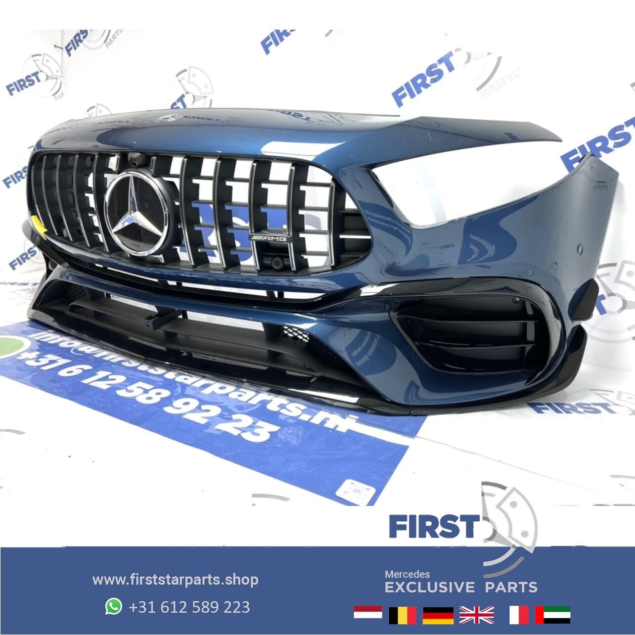 W177 A KLASSE 45 AMG PERFORMANCE VOORBUMPER COMPLEET A45 AER, Gebruikt, -, Voor, Ophalen of Verzenden