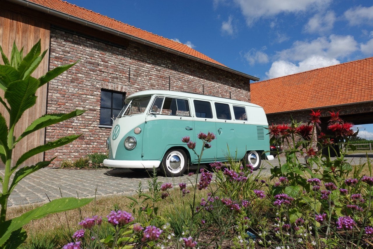 Volkswagen T1 sunroof (bj 1964), Auto's, Bestelwagens en Lichte vracht, Achterwielaandrijving, Gebruikt, 4 cilinders, https://public.car-pass.be/vhr/308b4cfa-f687-431b-88cc-62af0ef6bd89