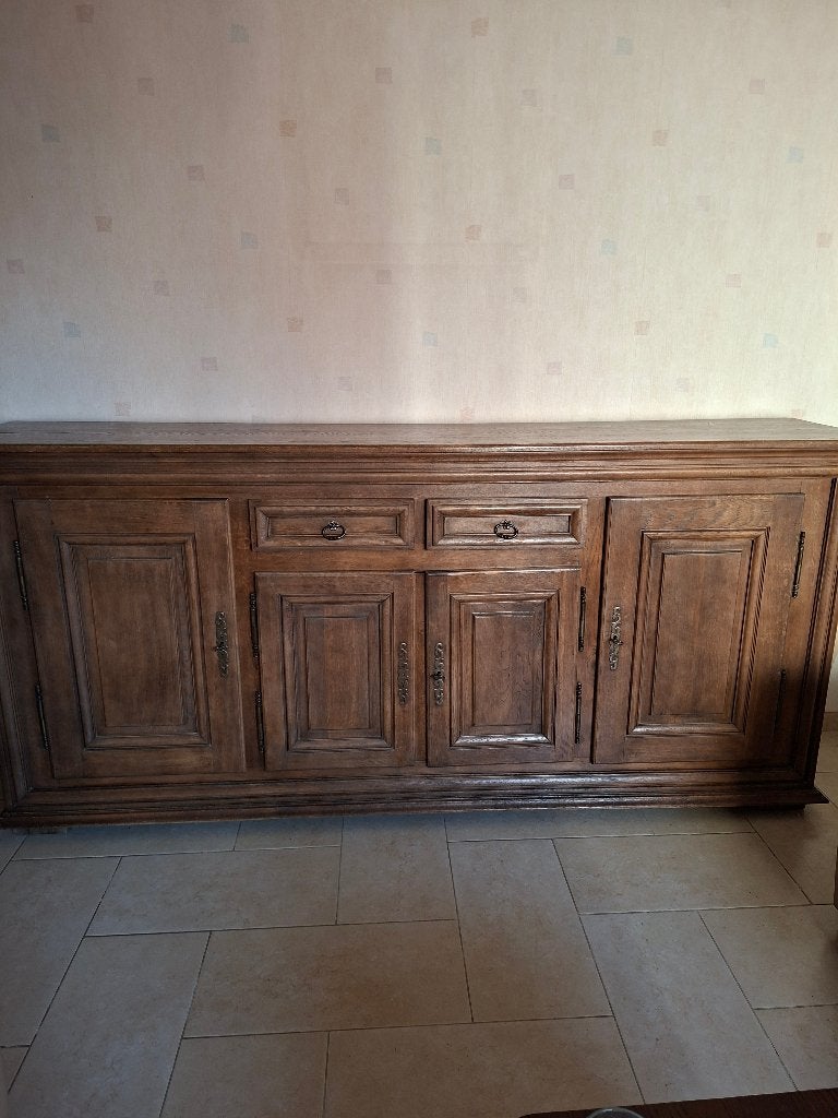 Volhouten kast, Huis en Inrichting, Ophalen, Gebruikt, 100 tot 150 cm, Klassiek