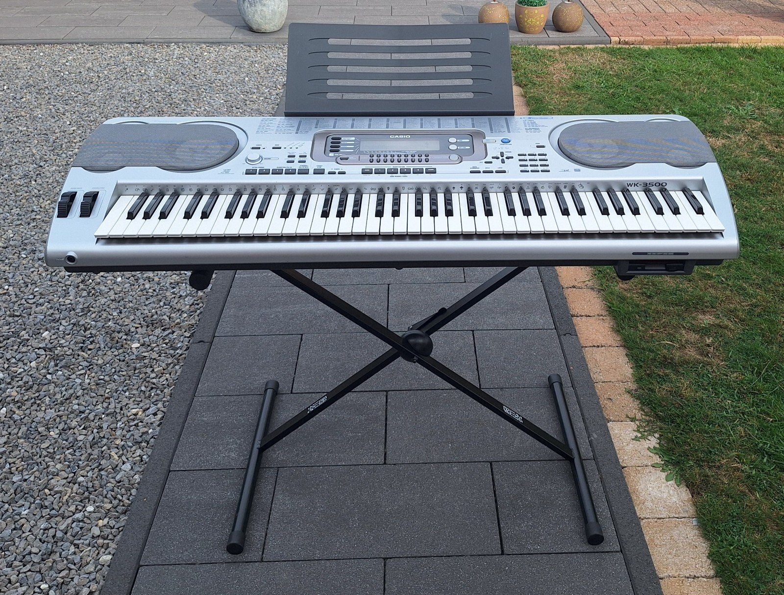 casio wk 3500 + standaard, Musique & Instruments, Claviers, Enlèvement, 76 touches, Casio