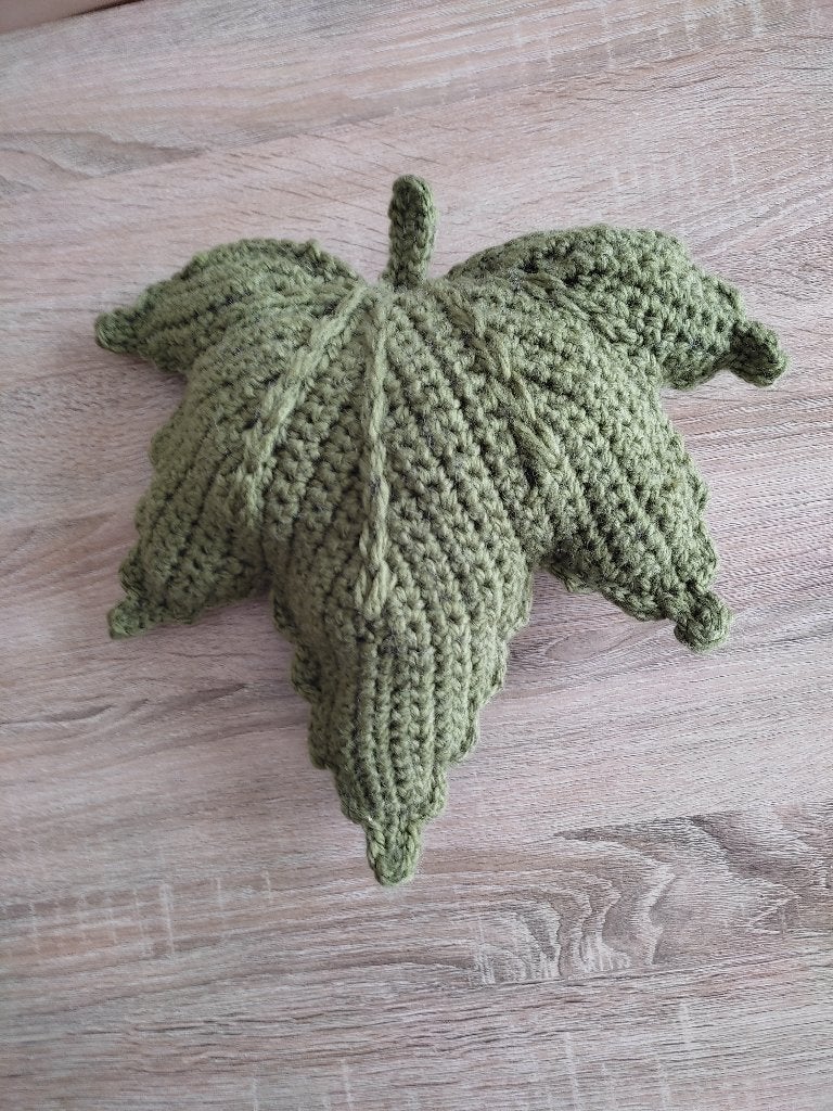 Coussin déco feuille, Neuf, Coussin décoratif, Vert, Autres marques