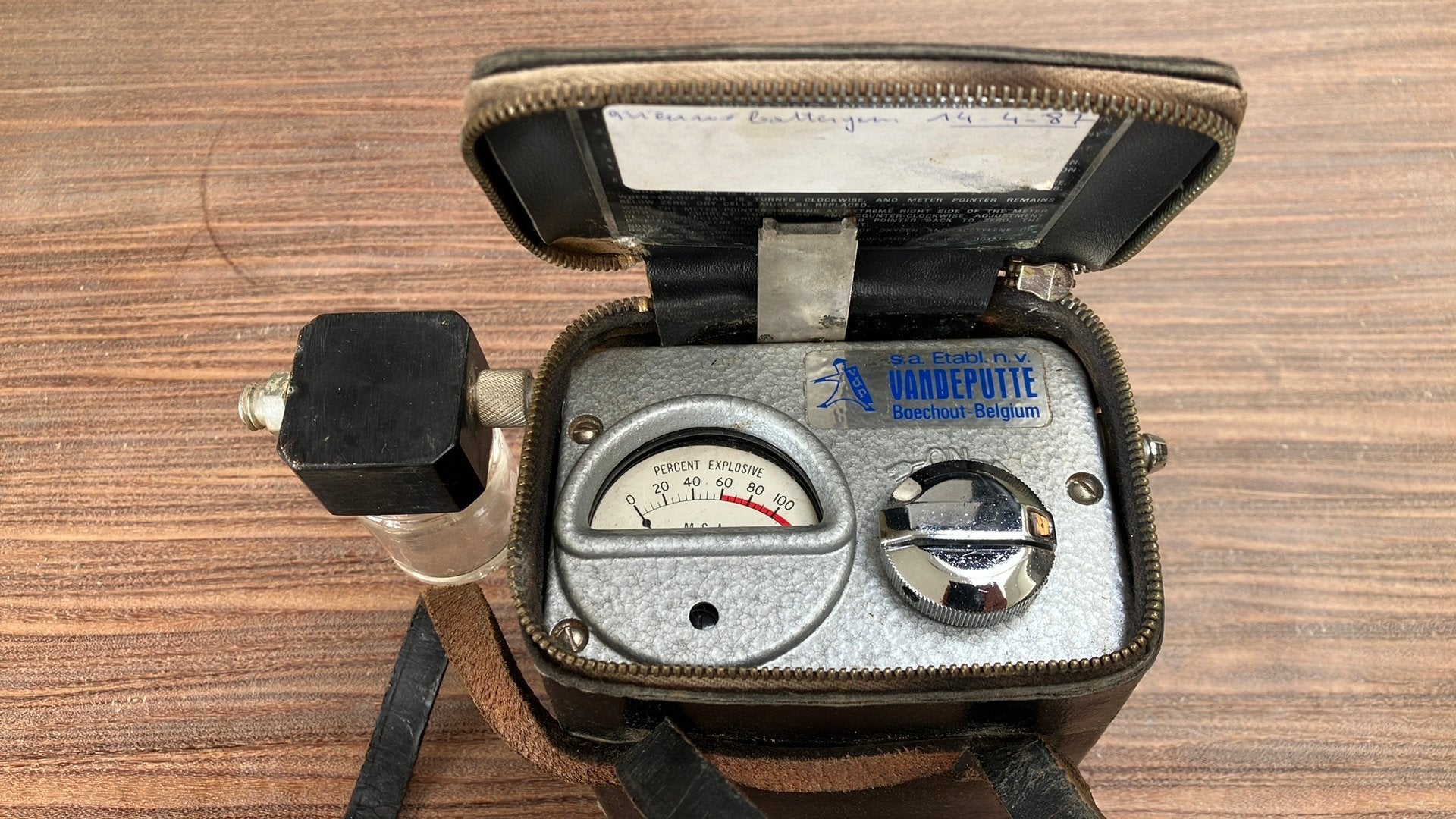 MSA Explosimeter 2E, Antiek en Kunst, Curiosa en Brocante, Ophalen of Verzenden