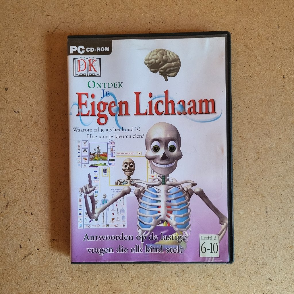 Cd-rom: Ontdek je eigen lichaam, Ophalen of Verzenden, Ontdekken, Met geluid