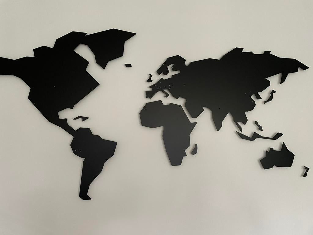 Magnetische wereldkaart, Ophalen