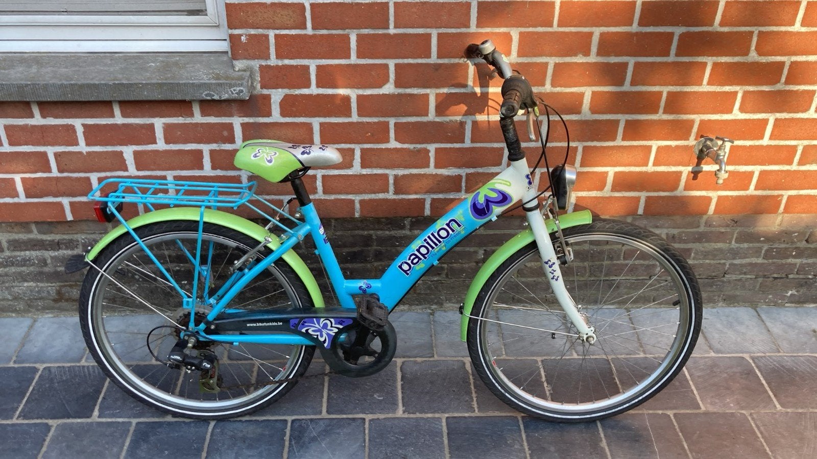 kinderfiets 24inch, Ophalen