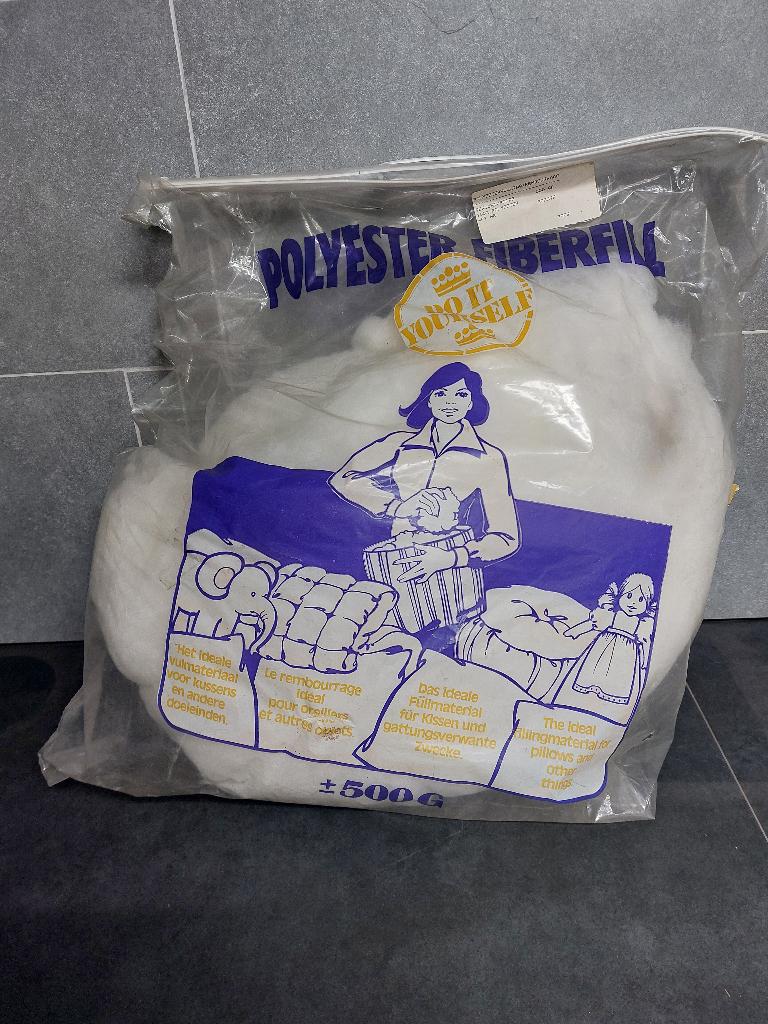 Polyester vulling voor kussens, Ophalen, Nieuw, Wit