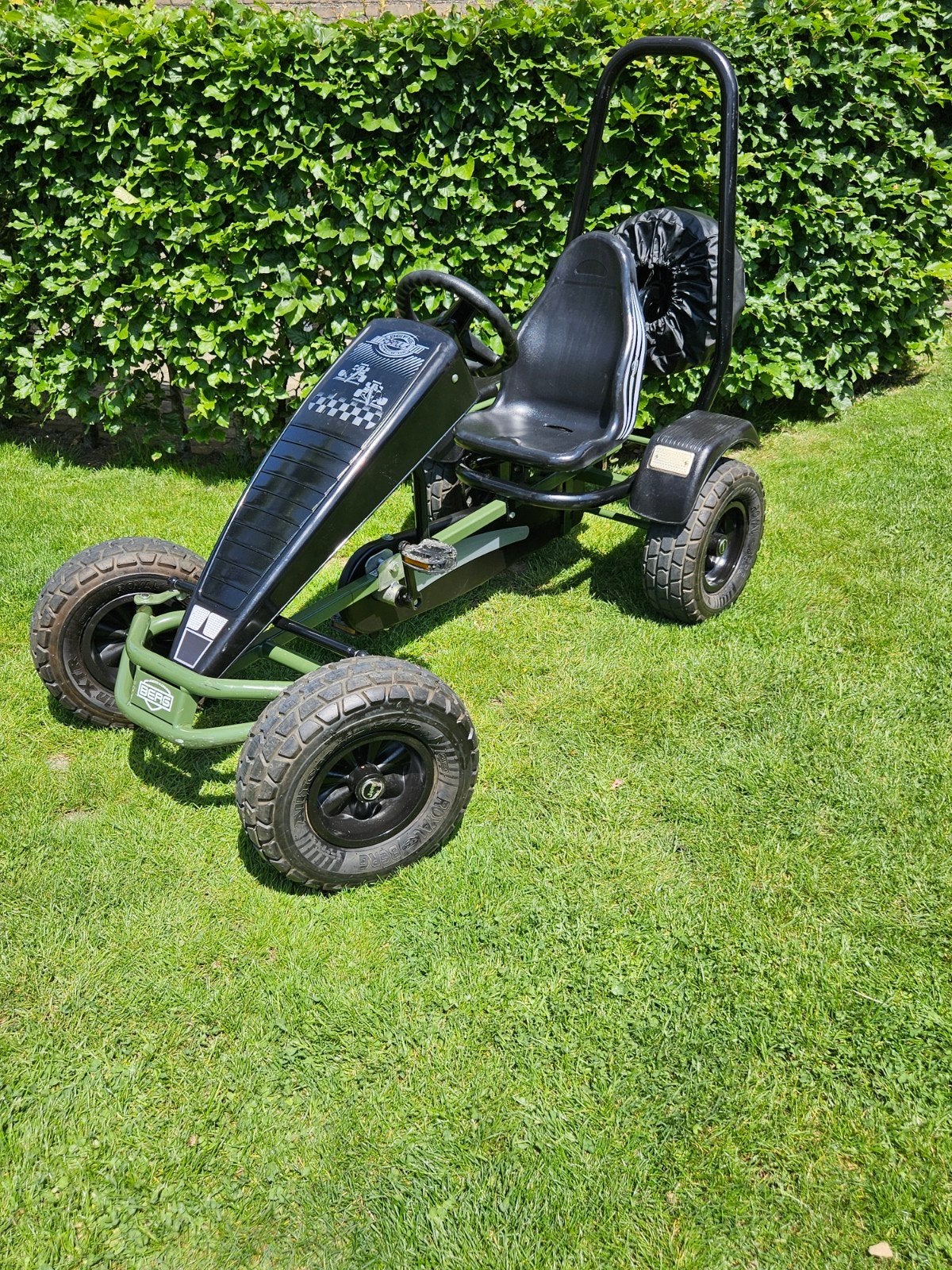Mooie BERG GO-CART JEEP Met vrijloop automaat, Ophalen, Zo goed als nieuw, Berg, Vrijloopautomaat