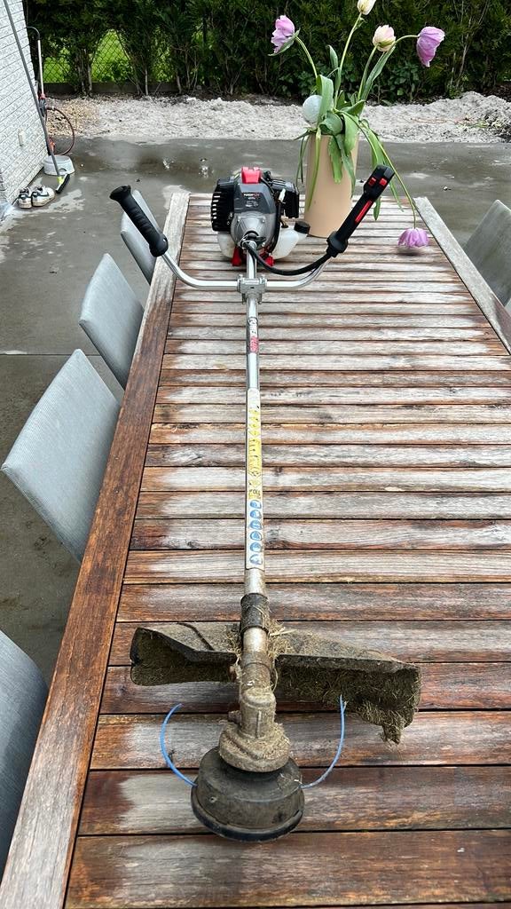 Bosmaaier powerplus, Tuin en Terras, Ophalen, Gebruikt, Benzine