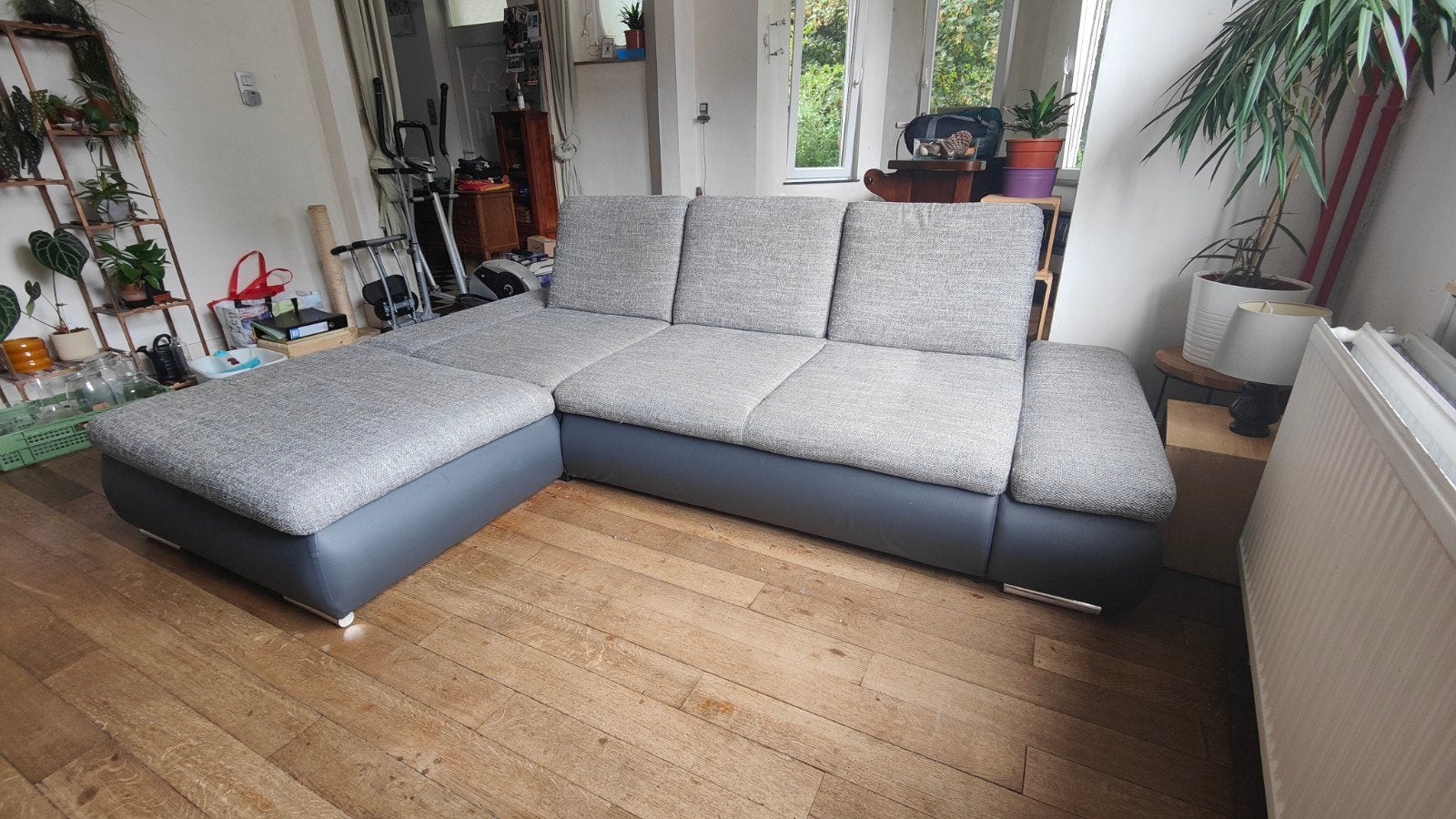 Fauteuil 3 places convertible meridienne, Maison & Meubles, Canapés | Coins salons complets, Enlèvement, Utilisé, Tissus