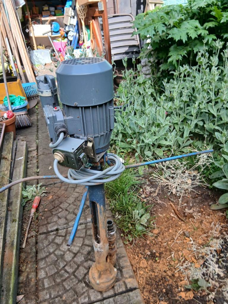 Waterpomp, Ophalen
