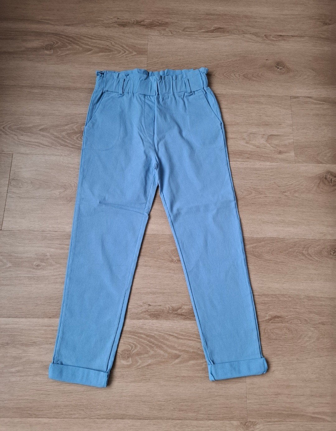 nieuw! Blauwe broek maat L, Kleding | Dames, Ophalen of Verzenden, Nieuw, Maat 42/44 (L)