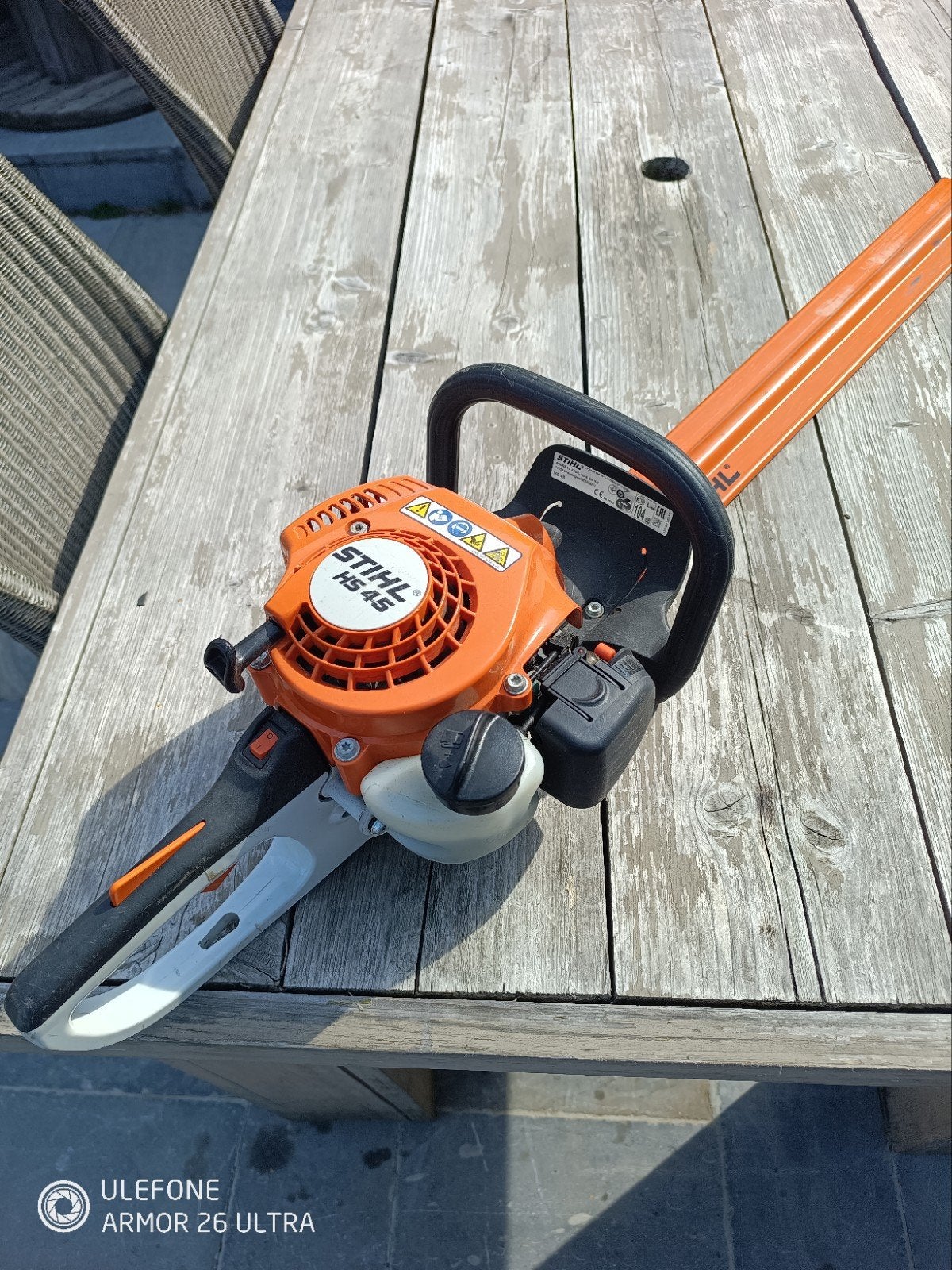 sthil haagschaar, Tuin en Terras, Ophalen, Benzine