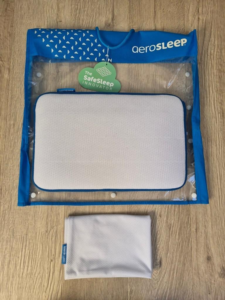 coussin aero sleep & taie oreiller, safesleep, Enlèvement ou Envoi, Comme neuf, Autres types
